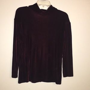 Nordstrom Velveteen Top